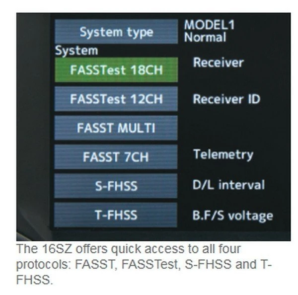 16SZ Futaba 16-Channel Transmitter With R7008SB Receiver 4 16SZ Futaba 16-Channel Transmitter With R7008SB Receiver - Image 2