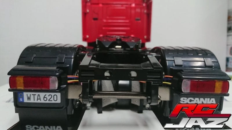 23670 Tamiya - 1/14 RC RTR Scania R620 6x4 Highline Tractor Truck Full Operation Finished Truck Red Limited Edition 14 23670 Tamiya - 1/14 RC RTR Scania R620 6x4 Highline Tractor Truck Full Operation Finished Truck Red Limited Edition - Image 12