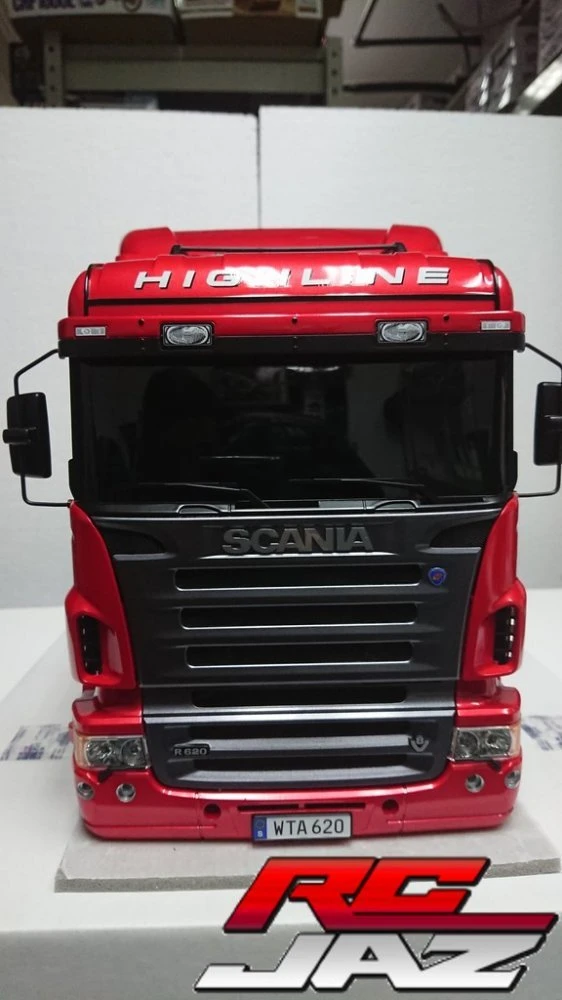 23670 Tamiya - 1/14 RC RTR Scania R620 6x4 Highline Tractor Truck Full Operation Finished Truck Red Limited Edition 11 23670 Tamiya - 1/14 RC RTR Scania R620 6x4 Highline Tractor Truck Full Operation Finished Truck Red Limited Edition - Image 9