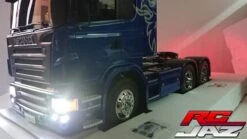 23674 Tamiya - RC RTR Scania R620 Highline - Full Operation Finished (Blue) -Remote Control Model Shop b 23674 SUB 10