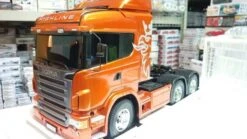 23689 Tamiya - 1/14 RC RTR Scania R620 Highline - Full Operation Finished (Met Orange) -Remote Control Model Shop b 23689 SUB 9