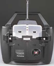 2ER Futaba 2-Channel AM 27MHz/ R162JE/ 2xS3003