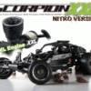31873T2 Kyosho - 1/7 Gas Powered 2WD Racing Buggy SCORPION XXL Readyset Color Type 2 (Black)