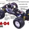 43530 Tamiya - TNX 5.2R Assembled - RC GP RTR TNX 5.2R - TGM04 4x4 Custom Monster Truck (ready To Run)