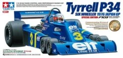 47359 Tamiya - 1/10 Tyrrell P34 1976 Japan GP Special Six Wheeler -Remote Control Model Shop b 47359 SUB 6