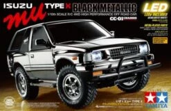 47383 Tamiya - 1/10 Isuzu Mu Type X CC01 Black Metallic