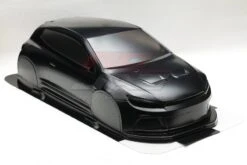 47452 Tamiya - 1/10 Volkswagen Scirocco GT (Black Painted Body) (TT-01E Chassis)