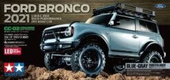 47483-60A Tamiya - 1/10 Ford Bronco 2021 Blue-Gray Painted (CC-02) (w/o ESC) -Remote Control Model Shop b 47483 60a SUB 7