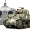 48207 Tamiya - 1/35 RC U.S. Medium Tank M4A3 Sherman (w/4ch Control Unit) -Remote Control Model Shop b 48207