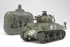 48212 Tamiya - 1/35 R/C U.S. M4A3 Sherman (w/2.4GHz Control Unit)