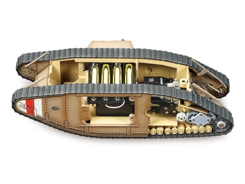 48214 Tamiya - 1/35 British Tank Mk.IV Male WWI RC Tank 6 48214 Tamiya - 1/35 British Tank Mk.IV Male WWI RC Tank - Image 4