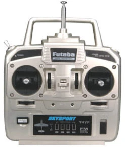 4YF Futaba 4-Channel FM 40MHz/ R136F/ 3xS3003