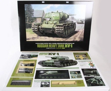 56028 Tamiya - 1/16 RC Russian Heavy Tank KV-1 Full Option Kit 3 56028 Tamiya - 1/16 RC Russian Heavy Tank KV-1 Full Option Kit