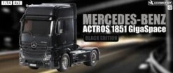56342-56326 Tamiya - 1/14 RC Mercedes-Benz Actros 1851 GigaSpace Black Edition With 3-Axle Container Trailer Maersk 40ft Super Combo -Remote Control Model Shop b 56342 56326 SUB 4