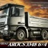 56357 Tamiya - 1/14 Mercedes-Benz Arocs 3348 6x4 Tipper Truck Tractor
