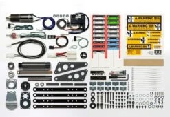 56357COMBO2 Tamiya - 1/14 Mercedes-Benz Arocs 3348 6x4 Tipper Truck Tractor With Electric Actuator Full Operation Kit Super Combo 56357/56545