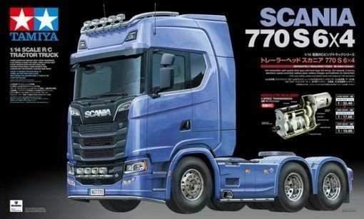 56368 Tamiya - 1/14 Scania 770 S 6X4 Semi Truck 11 56368 Tamiya - 1/14 Scania 770 S 6X4 Semi Truck - Image 9