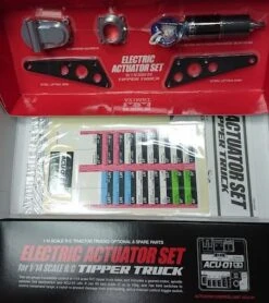 56545 Tamiya - Electric Actuator Set For 1/14 Scale Tipper Truck Tractor Option Parts