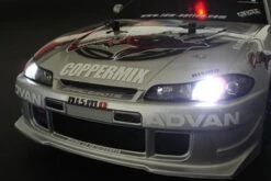 58386 Tamiya - 1/10 RC NISMO Coppermix Silvia - TT01D LED Lights -Remote Control Model Shop b 58386 SUB 7