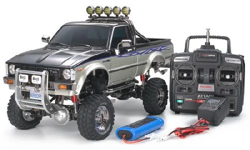 58397COMBO Tamiya - 1/10 RC Toyota Hilux High-Lift 4x4 Full Operation Kit Super Combo 58397 3 58397COMBO Tamiya - 1/10 RC Toyota Hilux High-Lift 4x4 Full Operation Kit Super Combo 58397