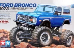 58436 Tamiya -1/10 RC Ford Bronco 1973 CR-01 4X4 Off-Road Vehicle
