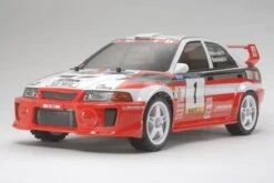 58461 Tamiya - 1/10 RC DF03Ra Mitsubishi Lancer Evo V WRC - DF-03 Ra Chassis