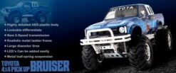 58519combo Tamiya - 1/10 RC Toyota Bruiser 2012 4x4 Pick Up Truck (RN36) Full Operation Combo Set 58519