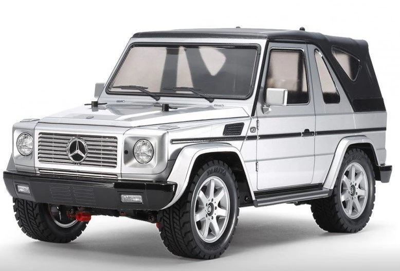58635 Tamiya - 1/10 Mercedes Benz G320 Cabrio Silver Painted Body Version (MF-01X) 5 58635 Tamiya - 1/10 Mercedes Benz G320 Cabrio Silver Painted Body Version (MF-01X) - Image 3
