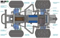 58662 Tamiya - 1/10 Comical Grasshopper WR-02CB
