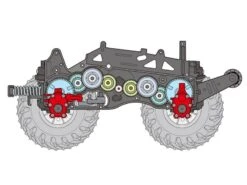 58672-60A Tamiya - 1/14 Monster Beetle Trail 4WD (GF-01TR) (w/o ESC) 14 58672-60A Tamiya - 1/14 Monster Beetle Trail 4WD (GF-01TR) (w/o ESC) -Remote Control Model Shop b 58672 60a SUB 4