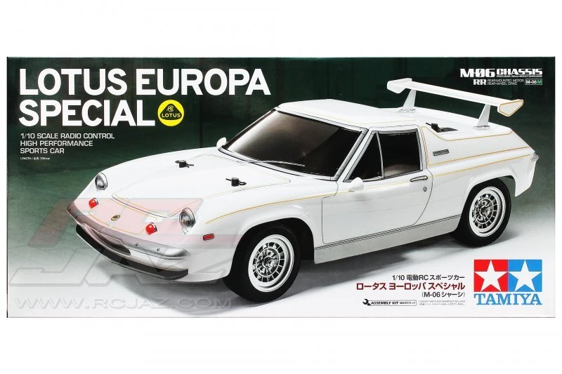 58698-60A Tamiya - 1/10 Lotus Europa Special (M-06) (w/o ESC) 3 58698-60A Tamiya - 1/10 Lotus Europa Special (M-06) (w/o ESC)