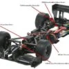 84203 Tamiya - 1/10 RC F104X1 Chassis Kit - F104X1