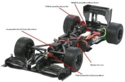 84203 Tamiya - 1/10 RC F104X1 Chassis Kit - F104X1