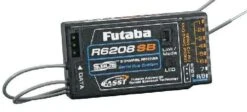 8FGSH Futaba - 8FGH Super 2.4GHz FASST Heli Radio System W/R6208SB RX/220v/no Rx Batt