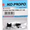 83208 KO Propo - Crystal Set FM 27MHz 27.145