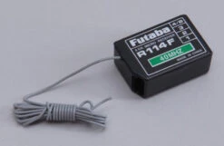 R114F Futaba 4-Channel FM Rx 40MHz High With Short Crystal