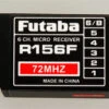 R156F Futaba FM 40MHz/ 72MHz Micro Receiver W/o Short Crystal