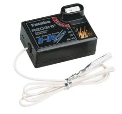 R203HF Futaba 3-Channel FM 27MHz/ 40MHz/ 75MHz Rx