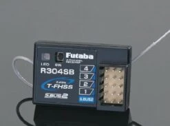 R304SB Futaba Receiver 2.4Ghz T-FHSS 4-Channel Telemetry Enabled Receiver For 4PLS