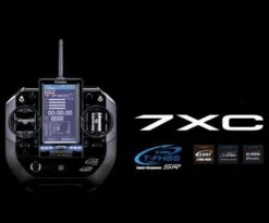 7XC Futaba 2.4G TX With R334SBS X 2 (7-Channel Transmitter) T7XC