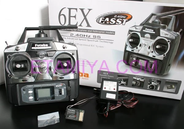 6EX Futaba 6-Channel 2.4GHz FASST/ R606FS 3 6EX Futaba 6-Channel 2.4GHz FASST/ R606FS