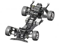 1/10 3RACING Drift Car AuperD5-Red - KIT-AUPERD5/RE