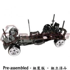 Sakura 3RACING D4 1/10 Drift Car(RWD - Sport Black Edition)- Pre-assembled - KIT-D4ARWDS/BK