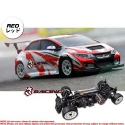 Sakura 3racing 1/10 M Chassis 4WD 2018 & TCR Body Set - KIT-M4TCR/RE