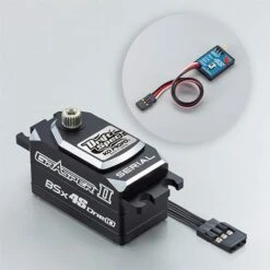 30219 KO Propo - BSx4S-one10 Grasper2 Drift Spec ICS Digital Servo 7.4V HCS W/61032 Servo Model Selector For 4S