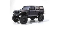 32521GM Kyosho - Radio Controlled Electric Powered Crawling Car MINI-Z 4x4 Series Readyset Jeep Wrangler Unlimited Rubicon Granite Crystal Metallic -Remote Control Model Shop b ky 32521gm SUB 4