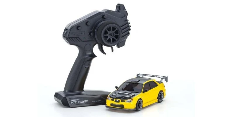 32620MY Kyosho - MINI-Z AWD SUBARU IMPREZA With Aero Kit And CFRP Hood Metallic Yellow 5 32620MY Kyosho - MINI-Z AWD SUBARU IMPREZA With Aero Kit And CFRP Hood Metallic Yellow - Image 3