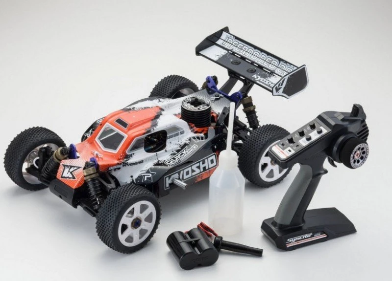 #33003T3 Kyosho - 1/8 4WD Buggy Inferno NEO 2.0 Red GP Readyset