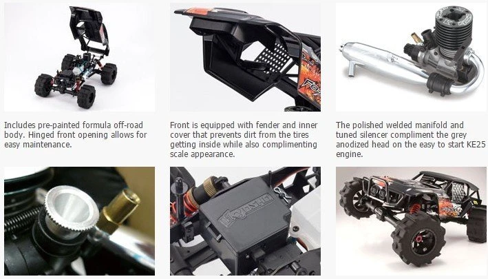 #33151 Kyosho - 1/8 4WD GP Truck FO-XX GP With KT-231P Readyset 4 #33151 Kyosho - 1/8 4WD GP Truck FO-XX GP With KT-231P Readyset - Image 2