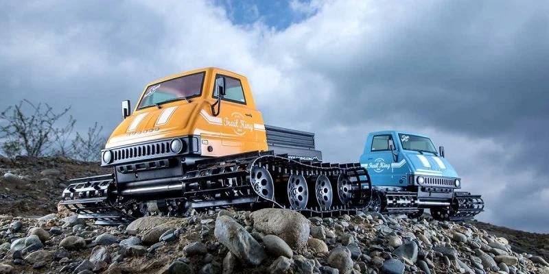 34903T1 Kyosho - 1/12 Scale EP Belt Vehicle Readyset Trail King Color Type 1 Yellow 7 34903T1 Kyosho - 1/12 Scale EP Belt Vehicle Readyset Trail King Color Type 1 Yellow - Image 5